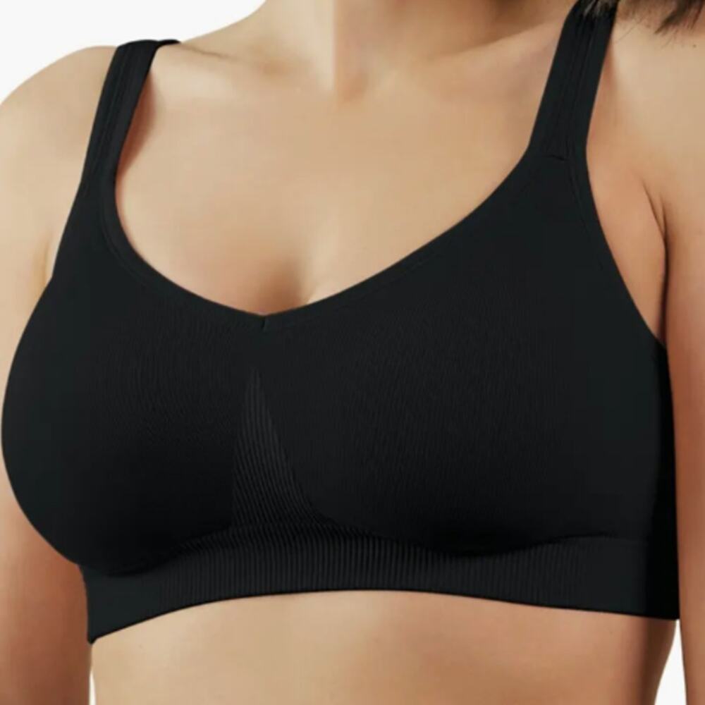 BRAVADO DESIGNS Everyday Sculpt‎ Maternity/Nursing Bra Black S -New w/ defects !